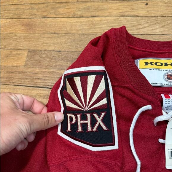 Vintage Phx Coyotes Hockey Jersey Koto NWT - Picture 4 of 10